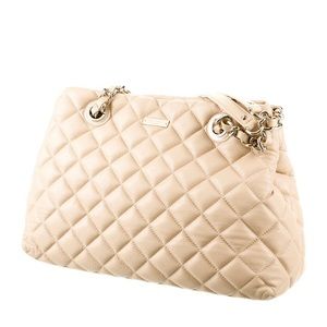 Kate Spade Leather Chain-Link Shoulder Bag
